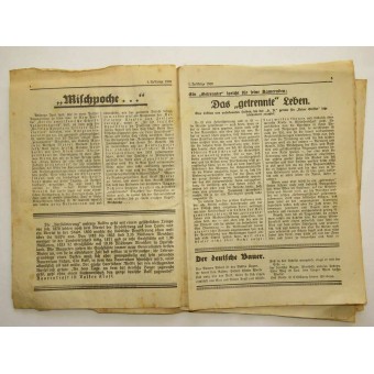 The Austrian nazi party newspaper - Österreichischer Beobachter. Espenlaub militaria