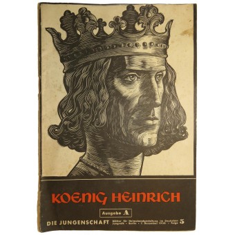 DJ / HJ Revista König Heinrich I. Die Jungenschaft.. Espenlaub militaria