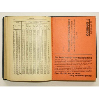 3rd Reich railway Officials calendar - 1939 year. Espenlaub militaria