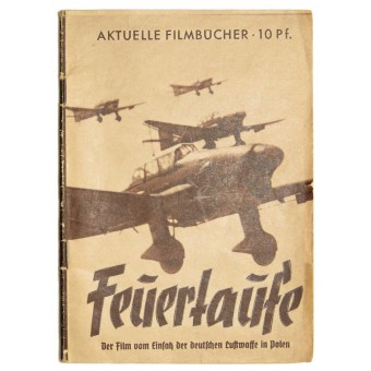 Annotation au film « Feuertaufe » « Baptême du feu » 1940. Espenlaub militaria