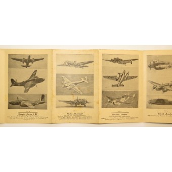 British war planes ID book for Wehrmacht.. Espenlaub militaria