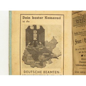 Kalender für deutsche Beamte, 1943. Espenlaub militaria