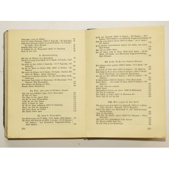 HJ-Liederbuch, schön illustriert mit 3 Reich-Propaganda. Espenlaub militaria