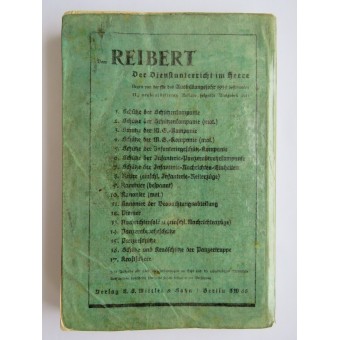 Reibert: référence et manuel pour lunité de fusil. Espenlaub militaria