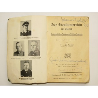 Reibert: référence et manuel pour lunité de fusil. Espenlaub militaria