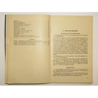 Standortdienst-veroreschrift st.o.d.v. Neudruck vom 24.10.1939. Espenlaub militaria