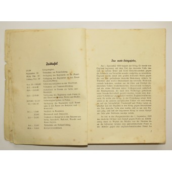 Historien om Armee-Nachr.Rgt.521 tryckt 1941, specialutgåva för regementets soldater.. Espenlaub militaria