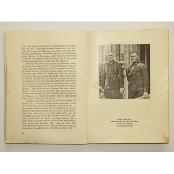 De geschiedenis van Armee-Nachr.rgt.521 gedrukt in 1941, speciaal probleem voor regimentsoldaat.. Espenlaub militaria