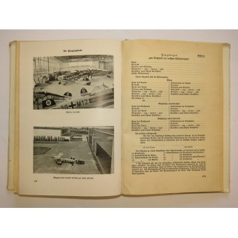 Almanaque de la Luftwaffe alemana para el 1938 año. Espenlaub militaria
