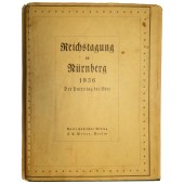 Дни Рейха в Нюрнберге-1936-й год. Альманах со множеством качественных фотографий "Reichstagung in Nürnberg 1936"