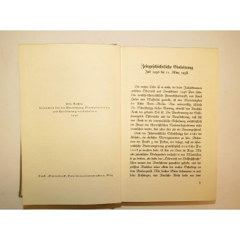Libro de propaganda sobre el camino de Austria en la tercera Reich - Aufbruch ins Reich. Espenlaub militaria