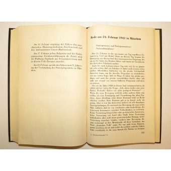 The battle for the freedom of the Great Germany, Volume II, Speeches of Adolf Hitler. Espenlaub militaria