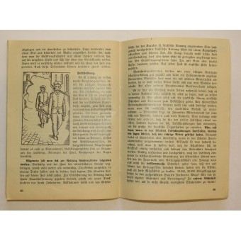 Luftverteidigung 3. Reich Lehrbuch mit beigefügtem Bild und einigem Prospekt. Espenlaub militaria