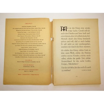 Alltägliche Lektüre für deutsche Soldaten Soldatenblätter für Feier und Freizeit 3. Jahrgang 1942. Espenlaub militaria