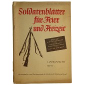 Daglig läsning för tyska soldater 