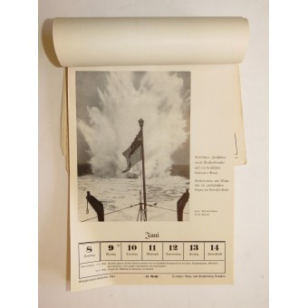Krieegsmarine kalender 1941. Espenlaub militaria