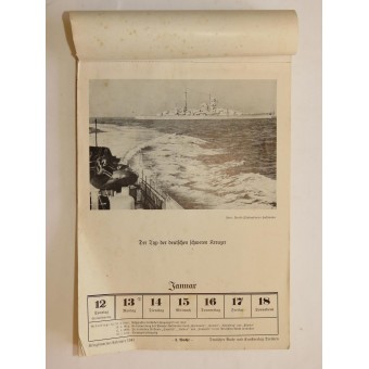 Kriegsmarine Kalender 1941. Espenlaub militaria