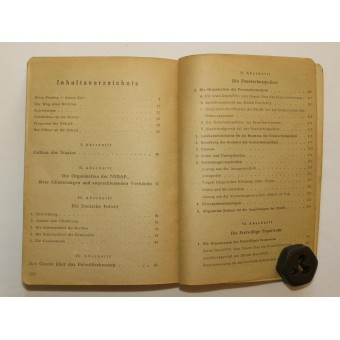 The notebook of german Police. Die Deutsche Polizei Taschenkalender. Espenlaub militaria