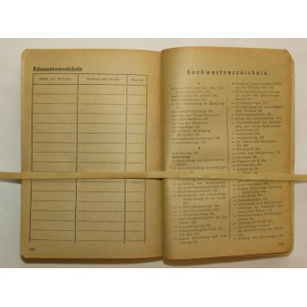 Het notebook van de Duitse politie. Die Deutsche Polizei Taschenkalender. Espenlaub militaria