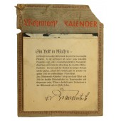 Wehrmacht Kalender, 1940, Kalenteri, jossa on 52 postikorttia.