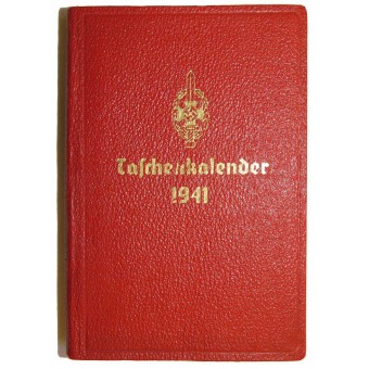 Карманный календарь в 1941 год для члена сообщества пострадавших от войны NSKOV. Espenlaub militaria