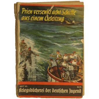 8 navi nemica visto dal convoglio furono affondate da Prien dal convoglio Kriegsbücherei der deutschen Jugend. Espenlaub militaria