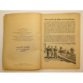 Prien upotettiin 8 saattueesta saattueesta saattueesta Kriegsbücherei der Deutschen Jugend. Espenlaub militaria