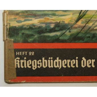 Dirigible británico en el fuego. Kriegsbücherei der deutschen Jugend. Espenlaub militaria