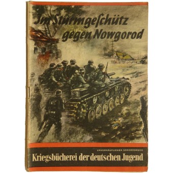 HJ libro de cuentos, En el Stug alemana contra Nowgorod. Espenlaub militaria