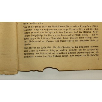 Kriegsbücherei der deutschen Jugend, Heft 103, « Nachtjäger am Feind ». Espenlaub militaria