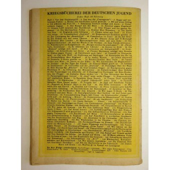 Krieegsbücherei der Deutschen Jugend, Heft 150, Sieben Mann Auf Kreta. Espenlaub militaria