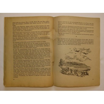 Kriegsbücherei der deutschen Jugend, Heft 150, “Sieben Mann auf Kreta”. Espenlaub militaria