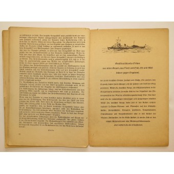 Kriegsbücherei der deutschen Jugend, Heft 25, « Mit KAPPEN Jonas auf U-Bootjagd ». Espenlaub militaria