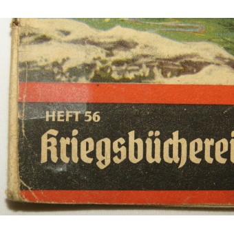 Krieegsbücherei der Deutschen Jugend, Heft 56, Der Tiger der Fjorde. Espenlaub militaria