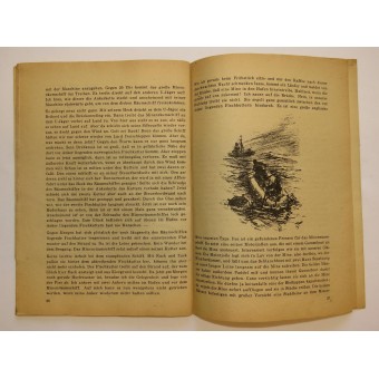 Книга из серии библиотека Гитлерюгенд “Mit der Haiflottille in die Polarnacht”. Espenlaub militaria