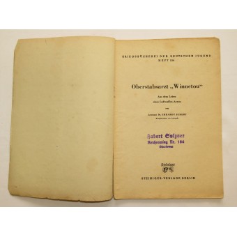“Oberstabsarzt Winnetou”, biblioteca de historias de guerra de DJ. Espenlaub militaria