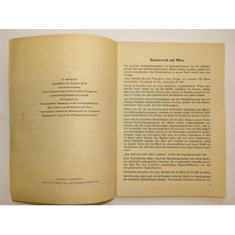 Libro de cuentos Patriótica para HJ Heft 116, “Handstreich auf Milos”. Espenlaub militaria