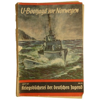 U-Boot-Jagd in norwegischer See. Kriegsbücherei der deutschen Jugend, Heft 67. Espenlaub militaria