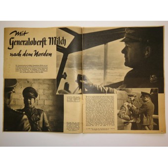 Der Adler, Nr. 10, 14. Maggio 1940, Generaloberst Milch nach dem Norden. Espenlaub militaria
