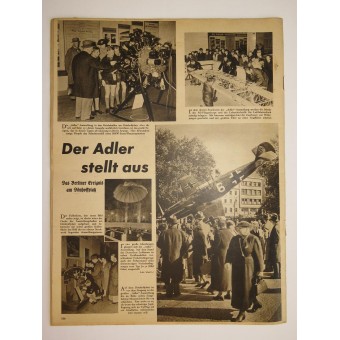 Der Adler, Nr. 21, 15. ottobre 1940, i principali Mölders erzählt sein Leben. Espenlaub militaria
