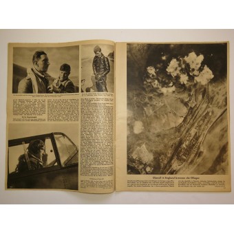 Der Adler, Nr. 21, 15 de octubre de 1940, Major Mölders erzählt sein Leben. Espenlaub militaria