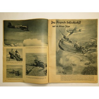 Der Adler, Nr. 9, 30. Avril 1940 à Vorstoß Englands Flanke. Espenlaub militaria