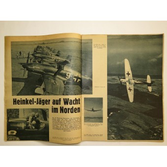 Der Adler, Nr. 9, 30 Апреля 1940, Продвижение на фланге Англии. Espenlaub militaria