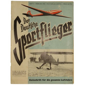 Der Deutsche Sportflieger, Nr.2 febrero 1940. Espenlaub militaria