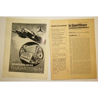 Der Deutsche Sportflieger, Nr.2 febrero 1940. Espenlaub militaria