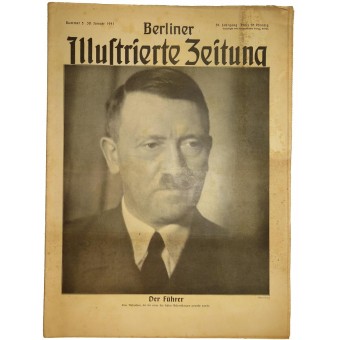 Фюрер, спецвыпуск Illustrierte Zeitung в честь дня рождения Гитлера., Nr. 5, 30 Января 1941. Espenlaub militaria