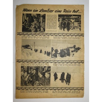 Журнал Die Wehrmacht, Nr.8, 8 Апреля 1942. Espenlaub militaria
