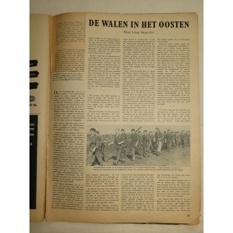 Flamländska numret av Signal, nr 1, 1.01.1943. Espenlaub militaria