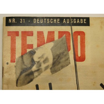Duitse kwestie van fascisten Magazine Tempo, Nr.31, 27. November 1941. Espenlaub militaria