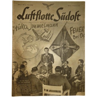Luftflotte Südost, Nr. 22, 2. marraskuuta 1943, Der erste Flieger mit 1500 Feindflügen.. Espenlaub militaria